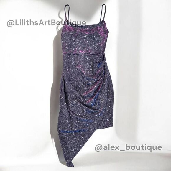 Windsor Sparkle Glitter Bodycon Dress(C018)-Size S for Women - Picture 7 of 11